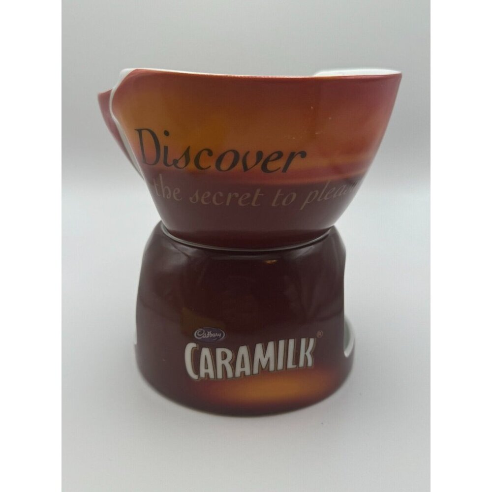 Caramilk Chocolate Twin Fondue Pot Cadbury  Canadian  English French